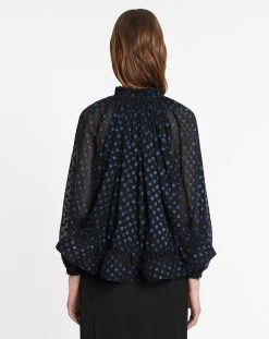 Lanvin LONG SLEEVE PRINTED CHARMEUSE BLOUSE 10 Lanvin LONG SLEEVE PRINTED CHARMEUSE BLOUSE -Lanvin Fashion rw to0115 5506 h221024 d ad7b741c 54fd 465e bc43 329ad1615611