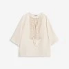 Lanvin OPEN NECK EMBROIDERED TOP -Lanvin Fashion rw to9109 5580 p23001 a 394e8329 425b 4959 b112 da9734e5feca