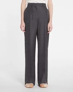Lanvin FLOWING PANTS -Lanvin Fashion rw tr0010 5690 e2310 c