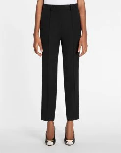 Lanvin TAPERED TAILORED PANTS IN WOOL -Lanvin Fashion rw tr0012 5576 p2310c