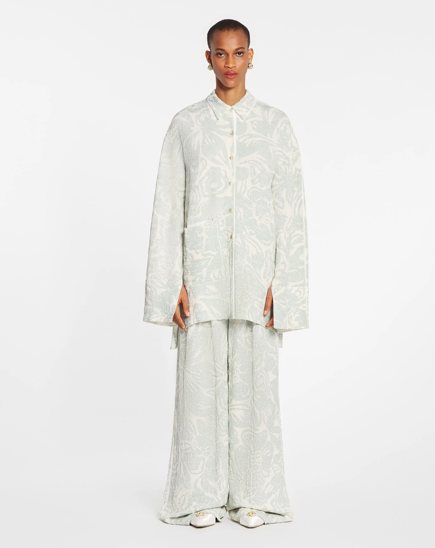 Lanvin PRINTED WIDE LEG PANT 4 Lanvin PRINTED WIDE LEG PANT - Image 2