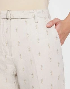 Lanvin DENIM PANTS WITH EMBROIDERY 12 Lanvin DENIM PANTS WITH EMBROIDERY -Lanvin Fashion rw tr0313 d061 e2302 e