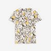 OVERPRINTED CLASSIC T-SHIRT WITH LANVIN PARIS EMBROIDERY