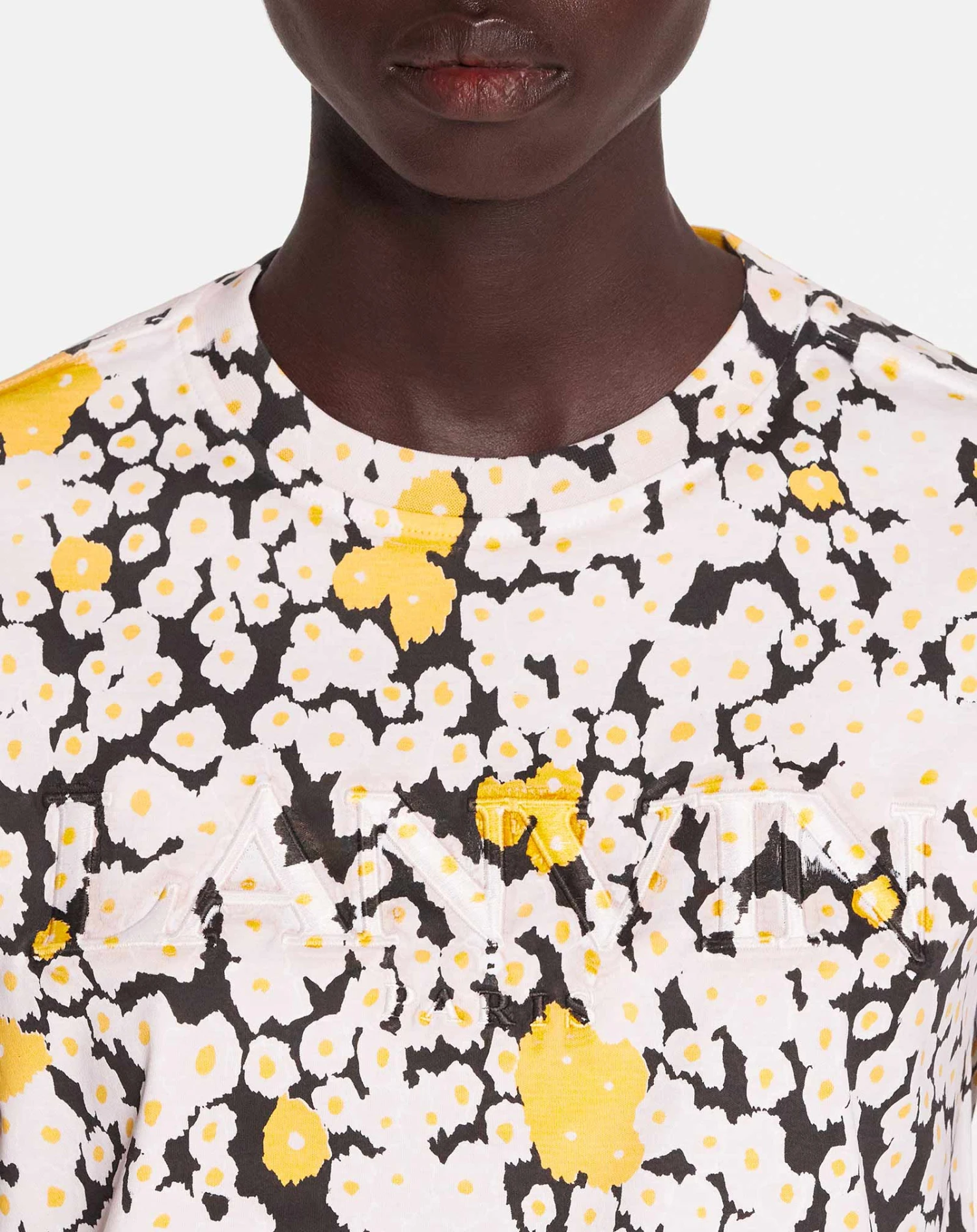OVERPRINTED CLASSIC T-SHIRT WITH LANVIN PARIS EMBROIDERY 7 OVERPRINTED CLASSIC T-SHIRT WITH LANVIN PARIS EMBROIDERY - Image 5